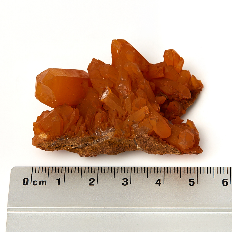 Друза кварц с гематитом Китай S (4-7 см)
