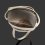 Кольцо раухтопаз Россия (нейзильбер) размер 17,5