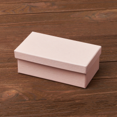 Подарочная упаковка (картон) универсальная (коробка) (розовый) 105х55х40 мм