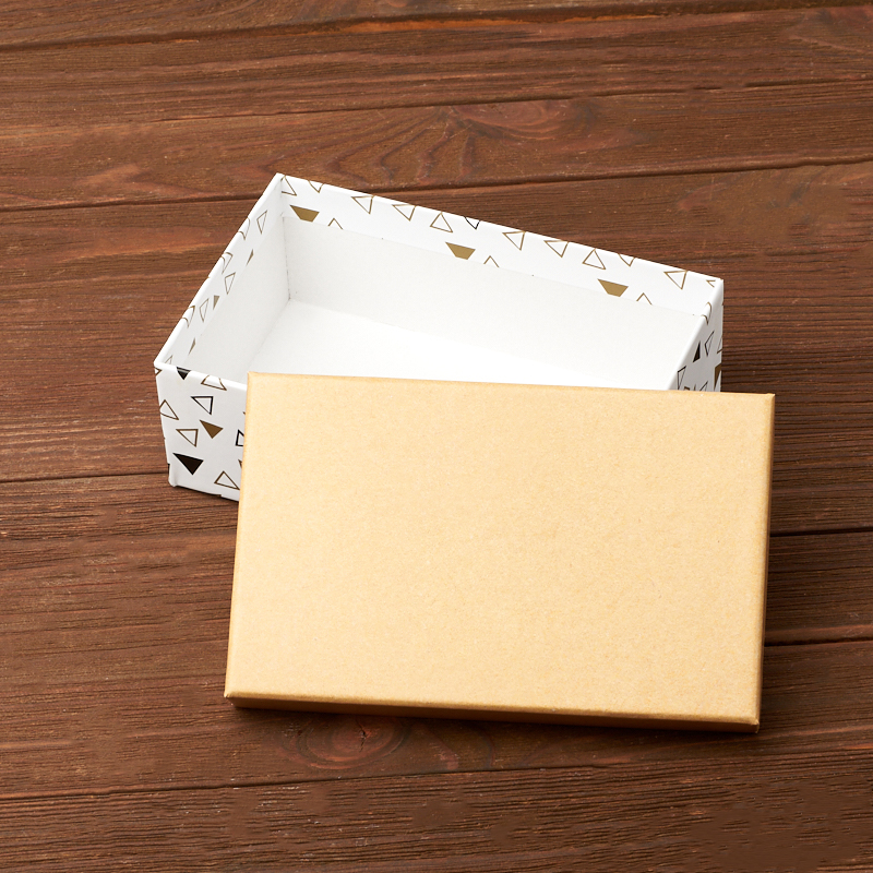 Подарочная упаковка (картон) универсальная (коробка) (микс) 150х90х55 мм