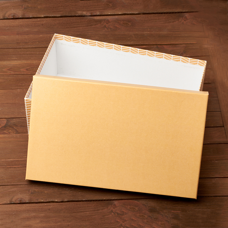 Подарочная упаковка (картон) универсальная (коробка) (микс) 325х195х120 мм
