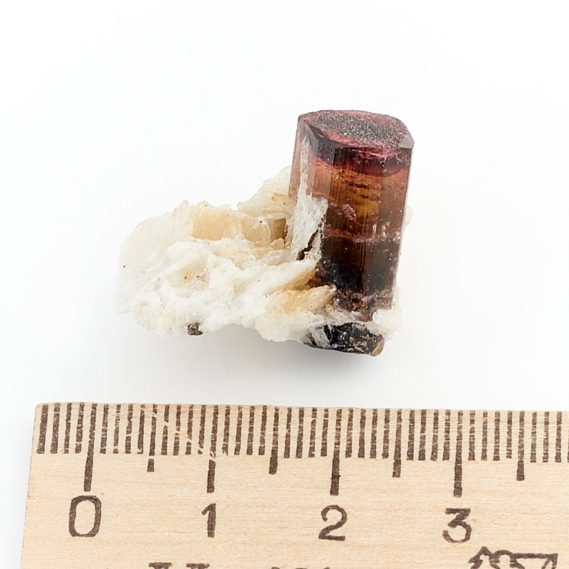 Образец микс кальцит, турмалин (2-2,5 см)