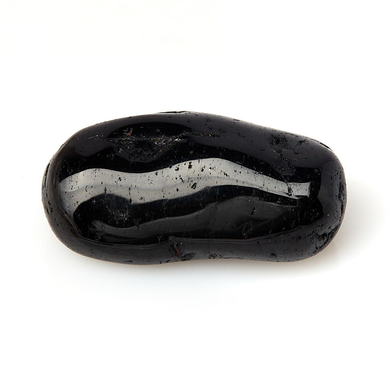 Галтовка турмалин черный (шерл) Мадагаскар S (4-7 см) (1 шт)