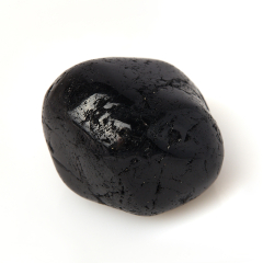 Галтовка турмалин черный (шерл) Мадагаскар (2,5-3 см) (1 шт)