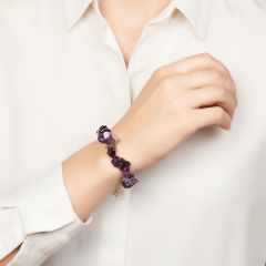 Браслет аметист Бразилия 16 см