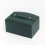 Шкатулка для хранения (кожа иск.) украшений (зеленый) 20х15х10 см