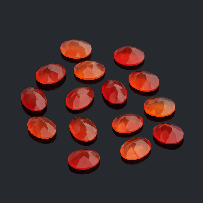 Огранка сердолик Ботсвана овал (1 шт) 6*8 мм