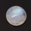 Кабошон лунный камень (адуляр) Индия (1 шт) 10 мм