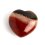 Сердечко агат красный Бразилия 3 см