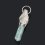 Кулон аквамарин Россия (нейзильбер посеребр.) кристалл 5,5 см