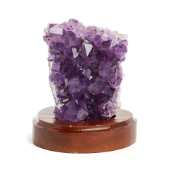 Друза аметист Бразилия 7-9 см (1 шт) (на подставке)
