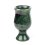 Ваза нефрит зеленый Россия 6,5х12 см