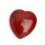 Сердечко яшма красная ЮАР 2,5 см
