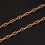 Цепь (серебро 925 пр. позолота) полновесная форцатина 55 см Россия