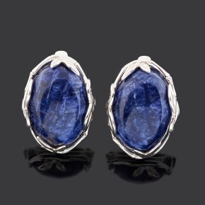 Серьги содалит Бразилия (серебро 925 пр. родир. бел.)