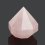Предмет интерьера розовый кварц Бразилия 4,5-5 см
