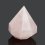 Предмет интерьера розовый кварц Бразилия 4,5-5 см