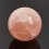 Шар розовый кварц Бразилия 8 см