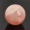 Шар розовый кварц Бразилия 8 см