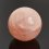 Шар розовый кварц Бразилия 8 см