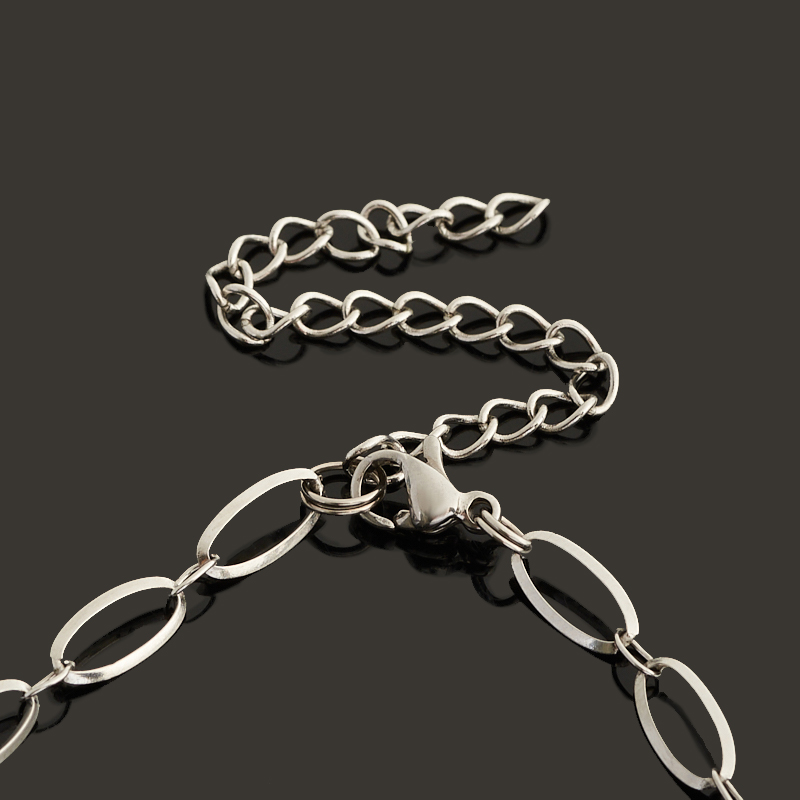 Чокер микс аметист, гематит (сталь хир.) (колье) 37 см (+7 см)