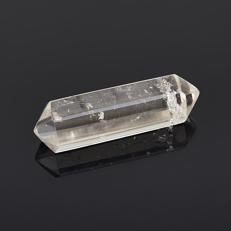 Кристалл раухтопаз Бразилия 4-5 см (двухголовик) (ограненный)