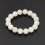 Браслет лунный камень (беломорит) Россия 12 мм 16 см