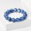 Браслет кианит синий Бразилия 15 мм 18 см