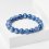 Браслет кианит синий Бразилия 10 мм 18 см