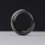 Кольцо обсидиан серебристый Мексика (цельное) размер 19