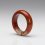 Кольцо яшма красная ЮАР (цельное) размер 18,5