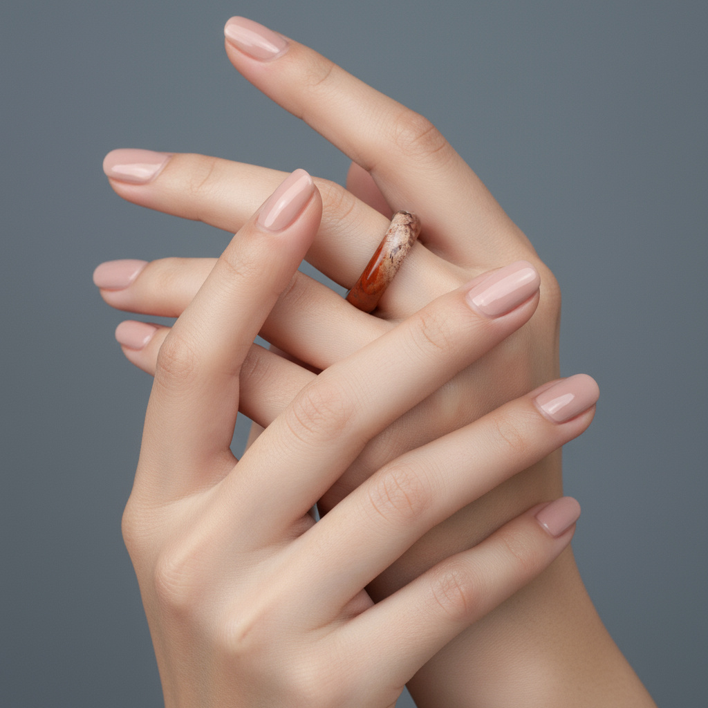 Кольцо яшма красная ЮАР (цельное) размер 19