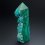 Кристалл микс малахит, хризоколла 9-12 см (ограненный)