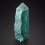Кристалл микс малахит, хризоколла 7-9 см (ограненный)