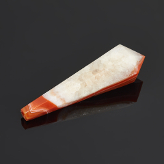 Кристалл агат красный Бразилия 9-12 см (ограненный)