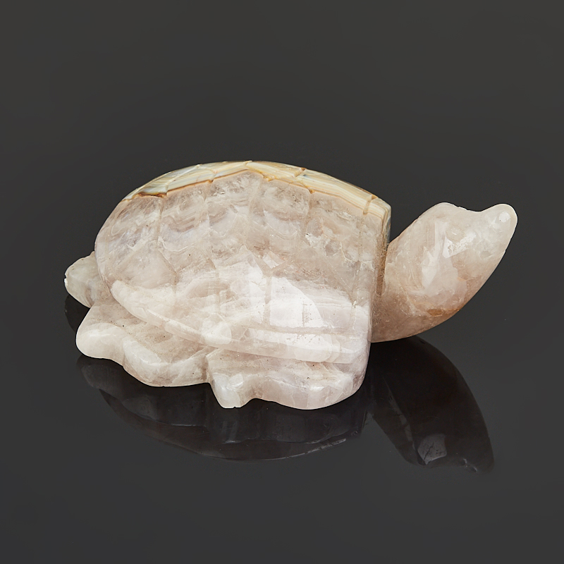 Черепаха микс агат, аметист 11 см