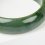 Браслет нефрит зеленый Россия цельный 19 см