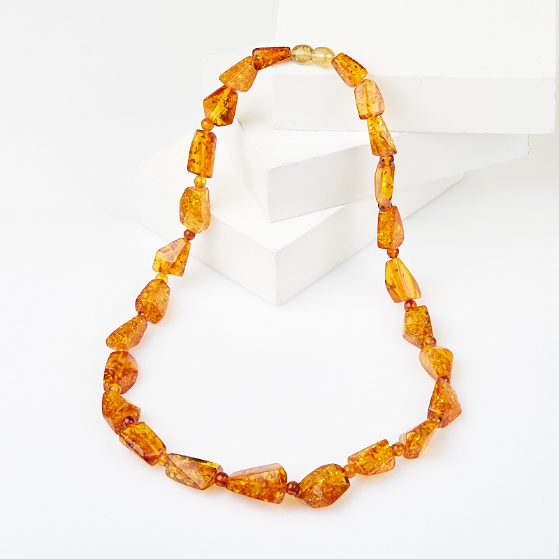Бусы янтарь Россия 49 см