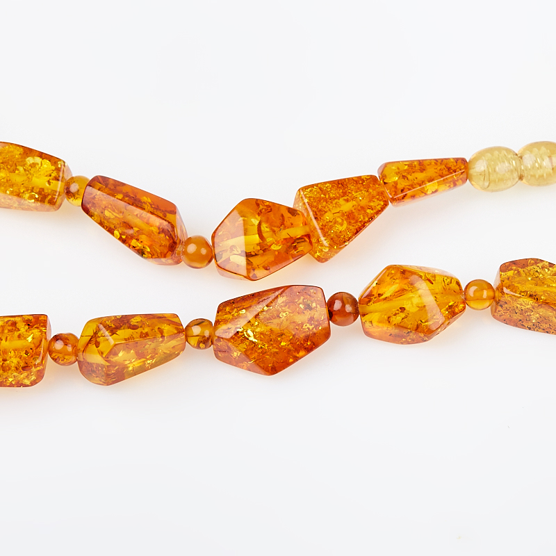 Бусы янтарь Россия 49 см