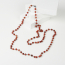 Бусы яшма красная ЮАР (сталь хир.) длинные 7 мм 110 см