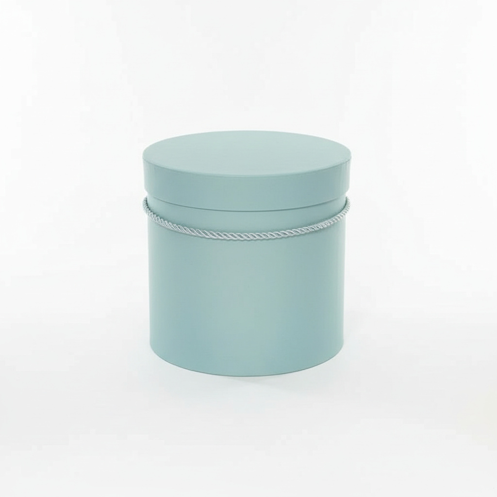 Подарочная упаковка универсальная (коробка) (голубой) 180x170 мм