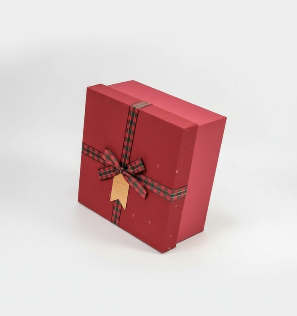 Подарочная упаковка универсальная (коробка) (микс) 170х160х80 мм