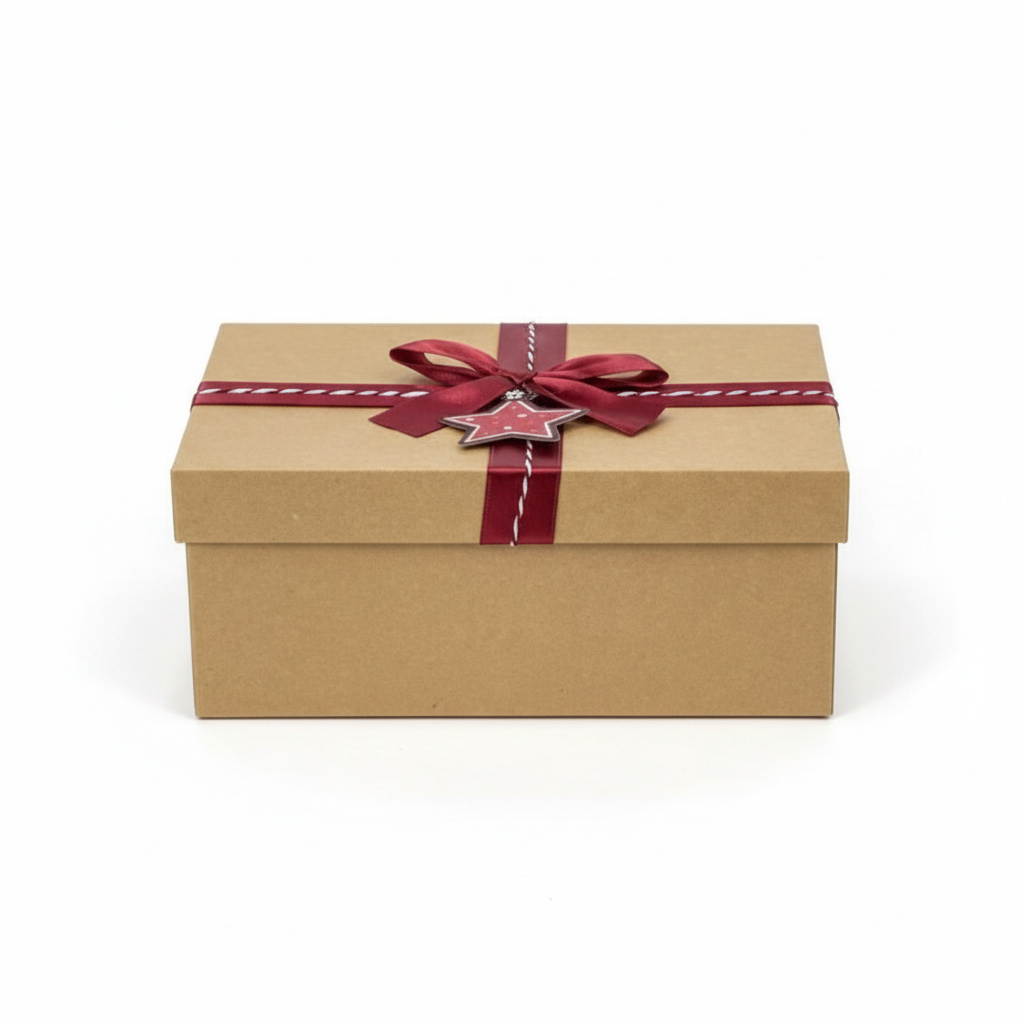 Подарочная упаковка универсальная (коробка) (микс) 190х130х80 мм