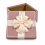 Подарочная упаковка универсальная (коробка) (розовый) 200х200х120 мм