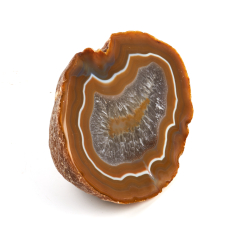 Жеода агат коричневый Бразилия 16-20 см