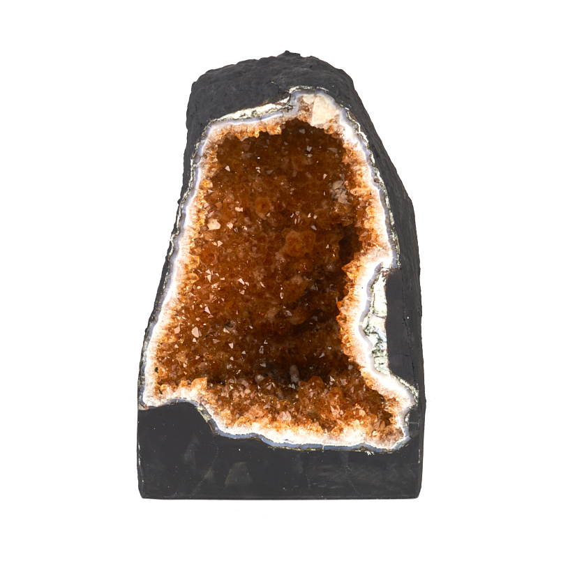 Жеода цитрин Бразилия от 20 см