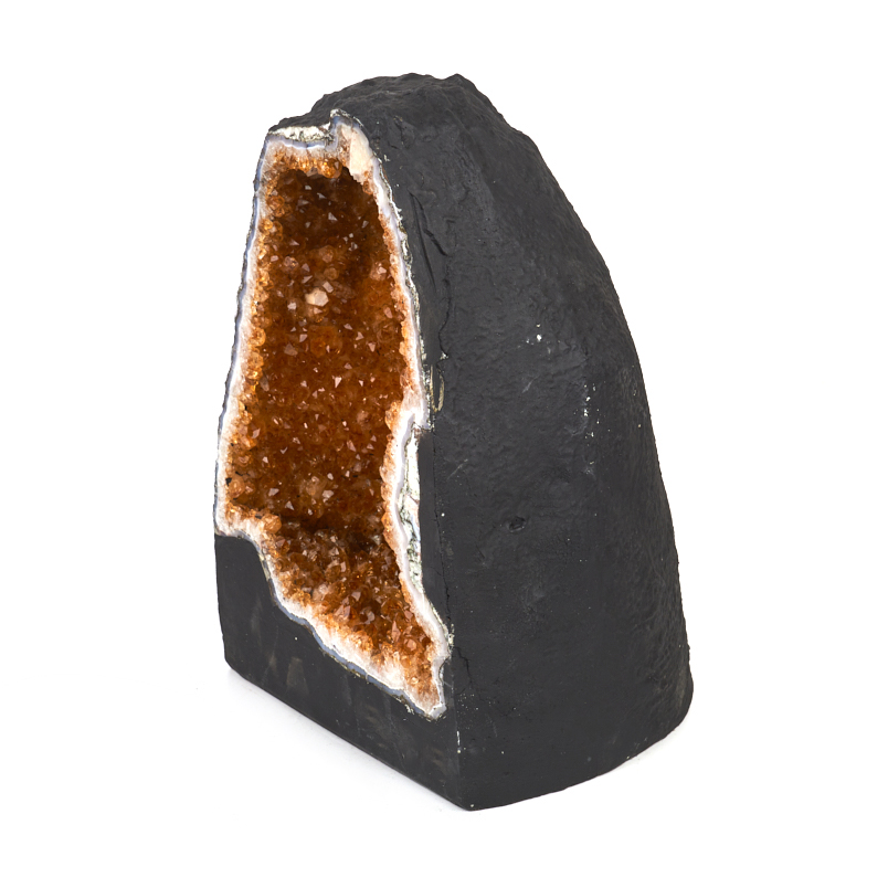 Жеода цитрин Бразилия от 20 см