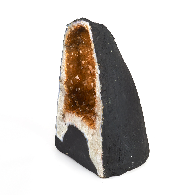 Жеода цитрин Бразилия от 20 см