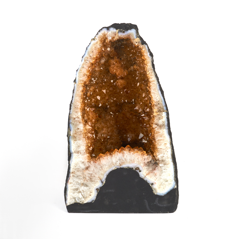 Жеода цитрин Бразилия от 20 см