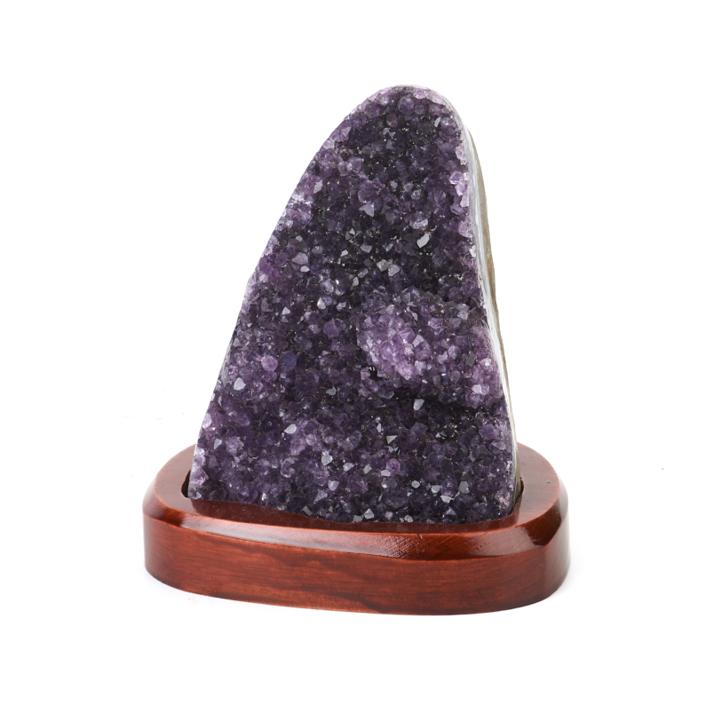 Друза аметист Бразилия 12-16 см (на подставке)